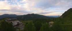 Archiv Foto Webcam AlmZeit-Hütte Turracher See 19:00