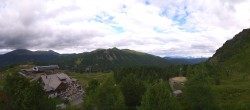 Archiv Foto Webcam AlmZeit-Hütte Turracher See 17:00