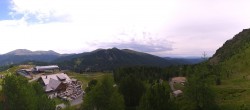 Archiv Foto Webcam AlmZeit-Hütte Turracher See 09:00
