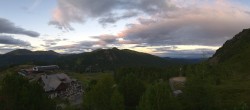 Archiv Foto Webcam AlmZeit-Hütte Turracher See 19:00