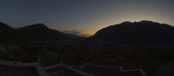 Archiv Foto Webcam Panoramablick Chur 21:00