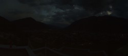 Archiv Foto Webcam Panoramablick Chur 21:00