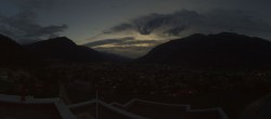 Archiv Foto Webcam Panoramablick Chur 19:00