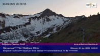 Archiv Foto Webcam Blick auf das Glatthorn, Faschina 19:00