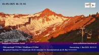 Archiv Foto Webcam Blick auf das Glatthorn, Faschina 05:00