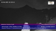 Archiv Foto Webcam Blick auf das Glatthorn, Faschina 01:00