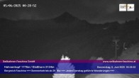 Archiv Foto Webcam Blick auf das Glatthorn, Faschina 23:00