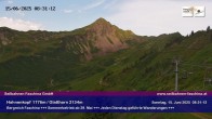 Archiv Foto Webcam Blick auf das Glatthorn, Faschina 07:00