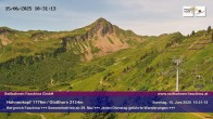 Archiv Foto Webcam Blick auf das Glatthorn, Faschina 09:00