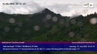 Archiv Foto Webcam Blick auf das Glatthorn, Faschina 19:00