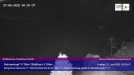 Archiv Foto Webcam Blick auf das Glatthorn, Faschina 23:00