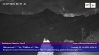 Archiv Foto Webcam Blick auf das Glatthorn, Faschina 23:00