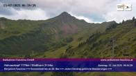 Archiv Foto Webcam Blick auf das Glatthorn, Faschina 05:00