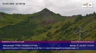 Archiv Foto Webcam Blick auf das Glatthorn, Faschina 11:00