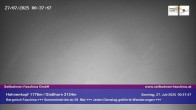 Archiv Foto Webcam Blick auf das Glatthorn, Faschina 23:00