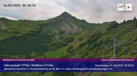Archiv Foto Webcam Blick auf das Glatthorn, Faschina 19:00