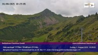 Archiv Foto Webcam Blick auf das Glatthorn, Faschina 17:00