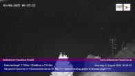 Archiv Foto Webcam Blick auf das Glatthorn, Faschina 23:00