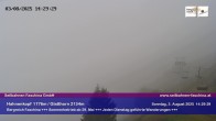 Archiv Foto Webcam Blick auf das Glatthorn, Faschina 13:00