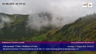 Archiv Foto Webcam Blick auf das Glatthorn, Faschina 19:00