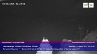 Archiv Foto Webcam Blick auf das Glatthorn, Faschina 23:00