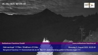 Archiv Foto Webcam Blick auf das Glatthorn, Faschina 23:00