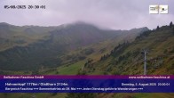 Archiv Foto Webcam Blick auf das Glatthorn, Faschina 19:00
