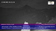 Archiv Foto Webcam Blick auf das Glatthorn, Faschina 03:00