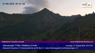 Archiv Foto Webcam Blick auf das Glatthorn, Faschina 19:00