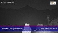 Archiv Foto Webcam Blick auf das Glatthorn, Faschina 03:00