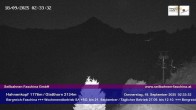 Archiv Foto Webcam Blick auf das Glatthorn, Faschina 01:00