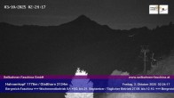 Archiv Foto Webcam Blick auf das Glatthorn, Faschina 01:00