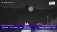 Archiv Foto Webcam Blick auf das Glatthorn, Faschina 19:00