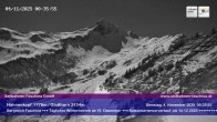 Archiv Foto Webcam Blick auf das Glatthorn, Faschina 23:00