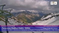 Archiv Foto Webcam Panoramablick von der Glatthornbahn 15:00