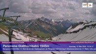 Archiv Foto Webcam Panoramablick von der Glatthornbahn 11:00