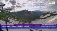 Archiv Foto Webcam Panoramablick von der Glatthornbahn 06:00