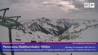 Archiv Foto Webcam Panoramablick von der Glatthornbahn 07:00