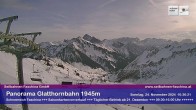 Archiv Foto Webcam Panoramablick von der Glatthornbahn 09:00