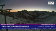 Archiv Foto Webcam Panoramablick von der Glatthornbahn 06:00