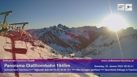 Archiv Foto Webcam Panoramablick von der Glatthornbahn 07:00