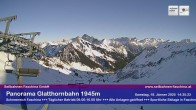 Archiv Foto Webcam Panoramablick von der Glatthornbahn 13:00