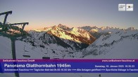 Archiv Foto Webcam Panoramablick von der Glatthornbahn 15:00