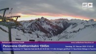 Archiv Foto Webcam Panoramablick von der Glatthornbahn 06:00