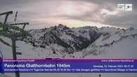 Archiv Foto Webcam Panoramablick von der Glatthornbahn 07:00