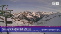 Archiv Foto Webcam Panoramablick von der Glatthornbahn 13:00