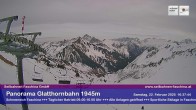 Archiv Foto Webcam Panoramablick von der Glatthornbahn 15:00