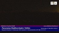 Archiv Foto Webcam Panoramablick von der Glatthornbahn 23:00