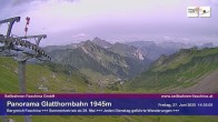 Archiv Foto Webcam Panoramablick von der Glatthornbahn 13:00