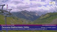 Archiv Foto Webcam Panoramablick von der Glatthornbahn 13:00